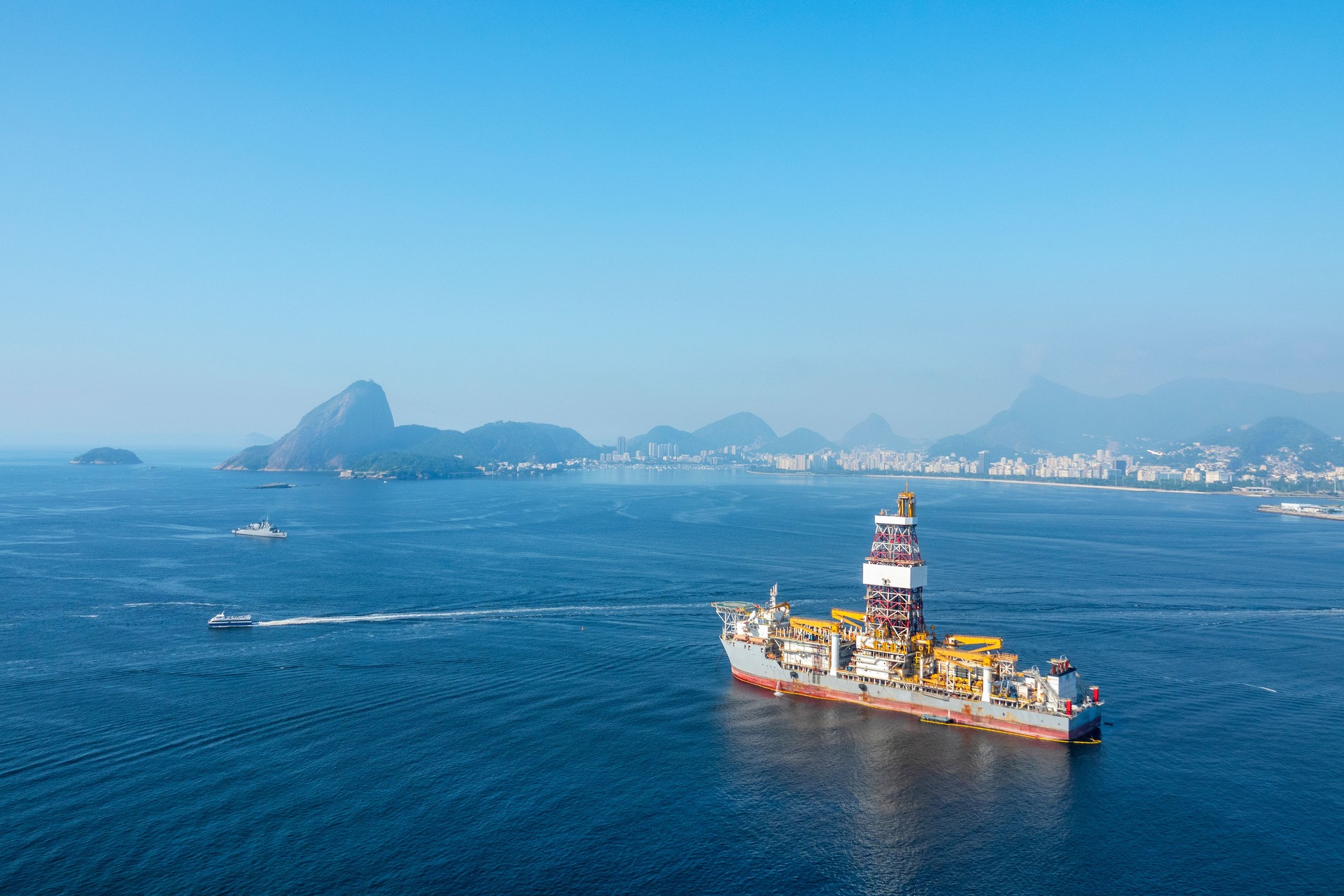 Oil Platform off shore